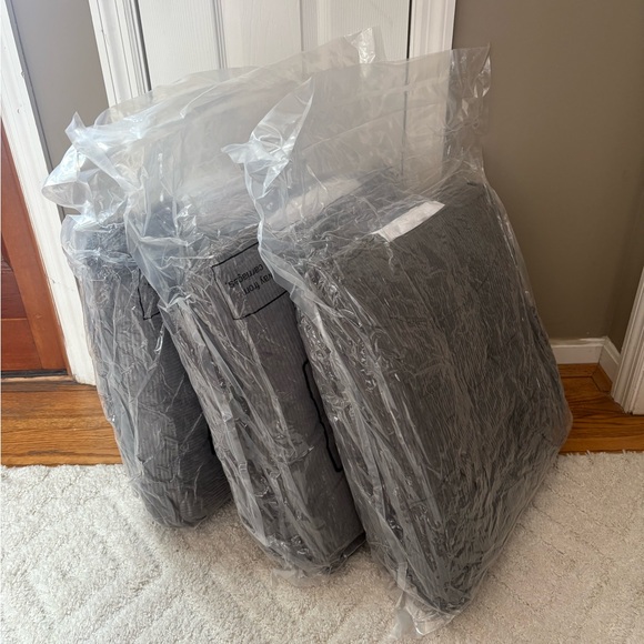 Gray Rocking Chair Cushions - Picture 2 of 2